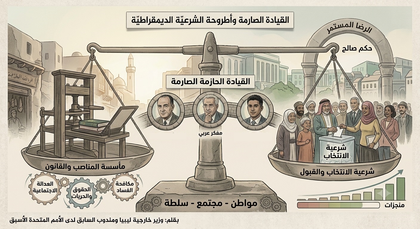 القيادة الصارمة وأطروحة الشرعية الديمقراطية